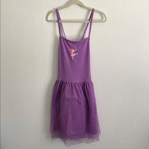 Gymboree Tutu Pajama Dress with Ballerina Girls 10/12